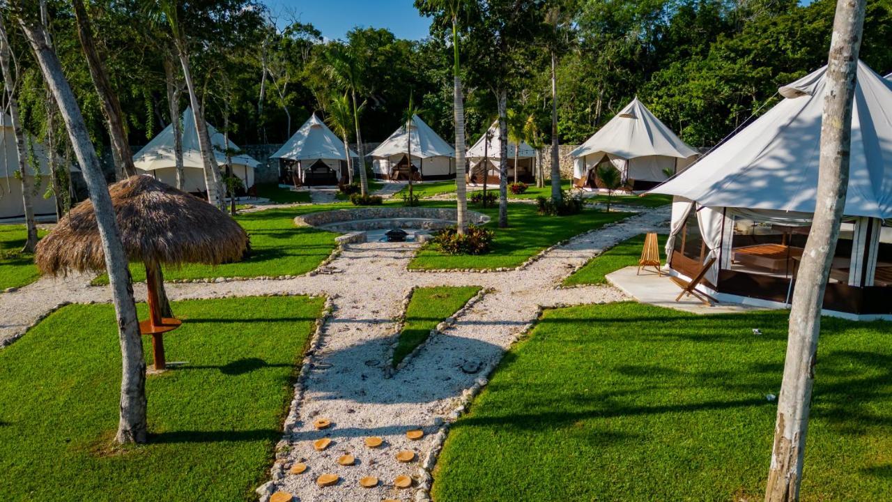 Xakluum Eco Glampings Hotel Puerto Morelos Exterior photo