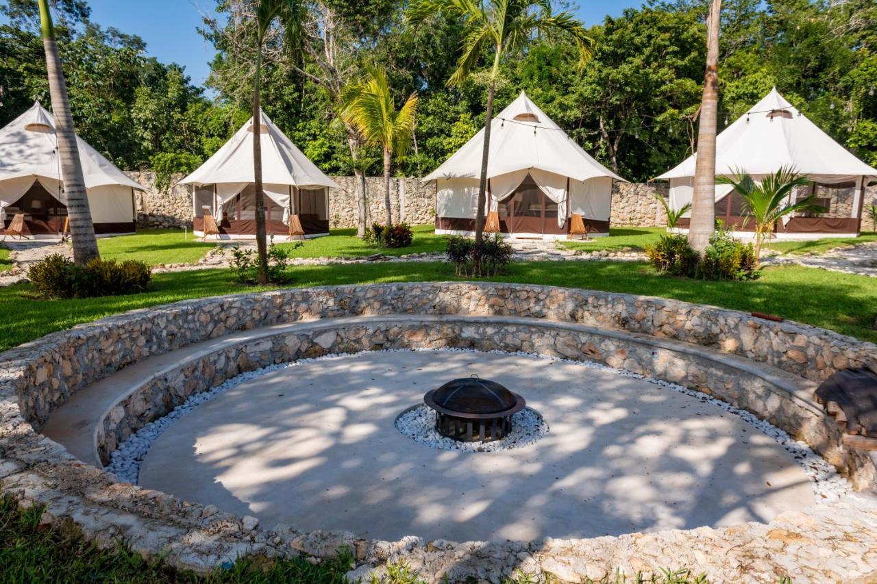 Xakluum Eco Glampings Hotel Puerto Morelos Exterior photo