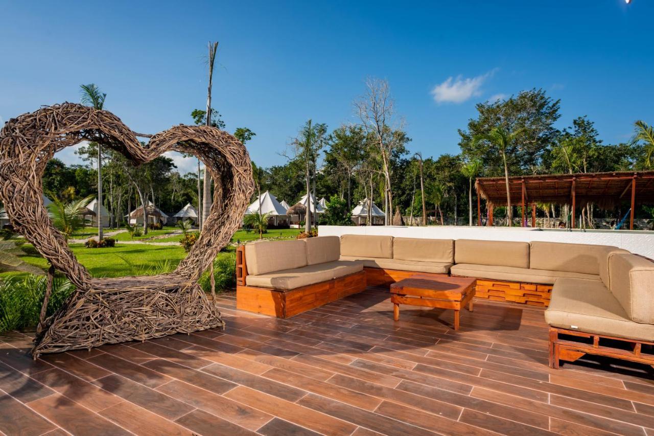 Xakluum Eco Glampings Hotel Puerto Morelos Exterior photo
